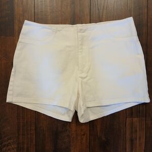 Paris Blues High Waist White Shorts Vintage